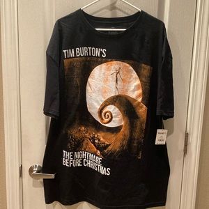 New Tim Burton’s The Nightmare Before Christmas Poster Tee